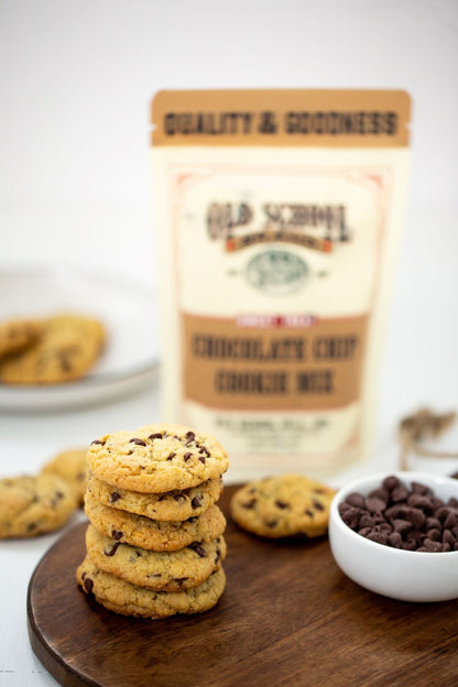 Chocolate Chip Cookie Mix | Old School Brand by Rust & Cinder