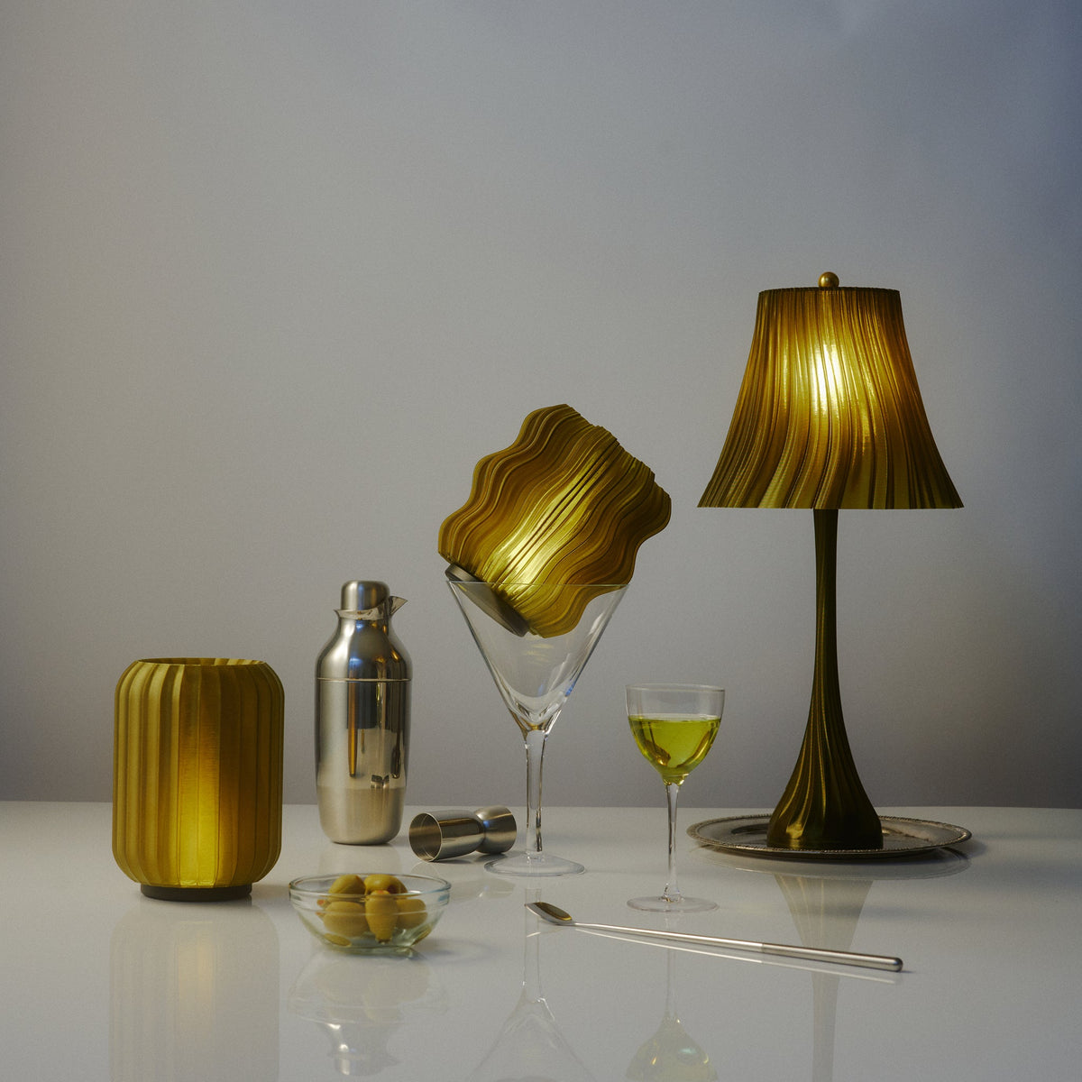 Cordless Mini Allium Lamp by Wooj Design
