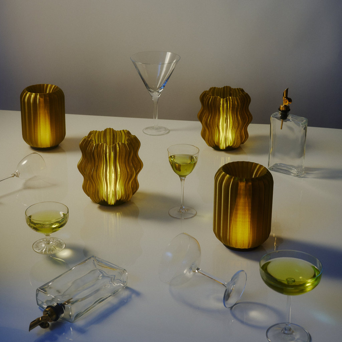 Cordless Mini Allium Lamp by Wooj Design