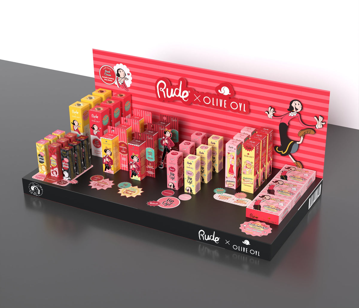 RUDE Olive Oyl Display Set A - Display Set A by Avera Group