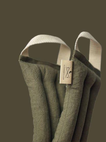 Eye Mask + Neck Wrap Bundle - Olive by Slow North