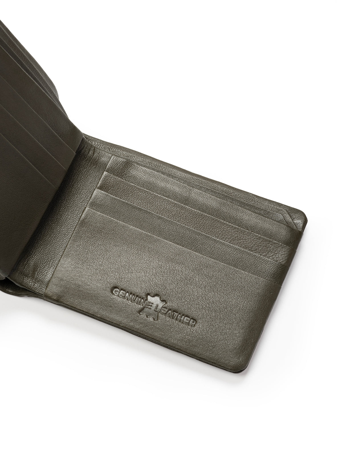 Olive Duke Bifold Wallet by Classy Leather Bags