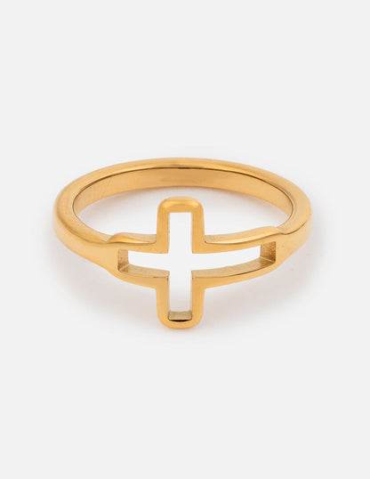 Open Cross Ring by Elevated Faith