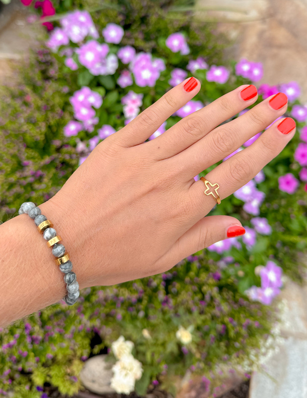Open Cross Ring by Elevated Faith