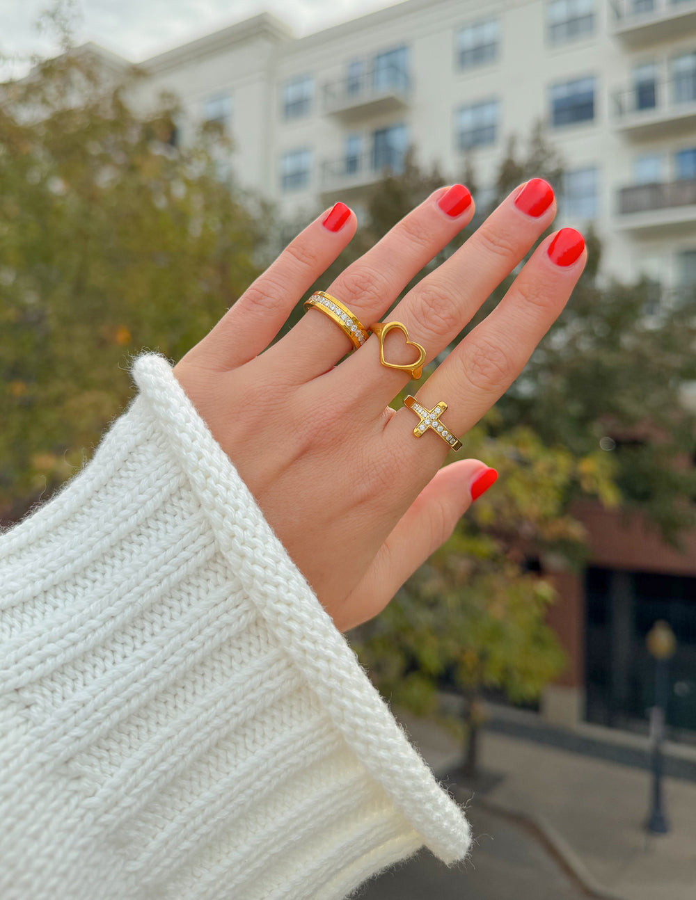 Open Heart Ring by Elevated Faith
