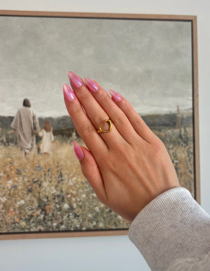 Open Heart Ring by Elevated Faith