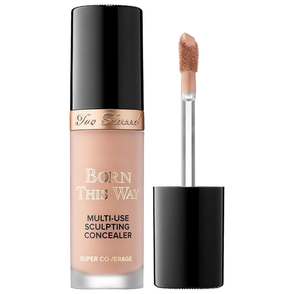 Born This Way Full Coverage Hyaluronic Acid Concealer: Natural Finish, Vegan & Cruelty-Free - Masks Imperfections, Hydrates, Long-Wearing by Beauty Care Bag