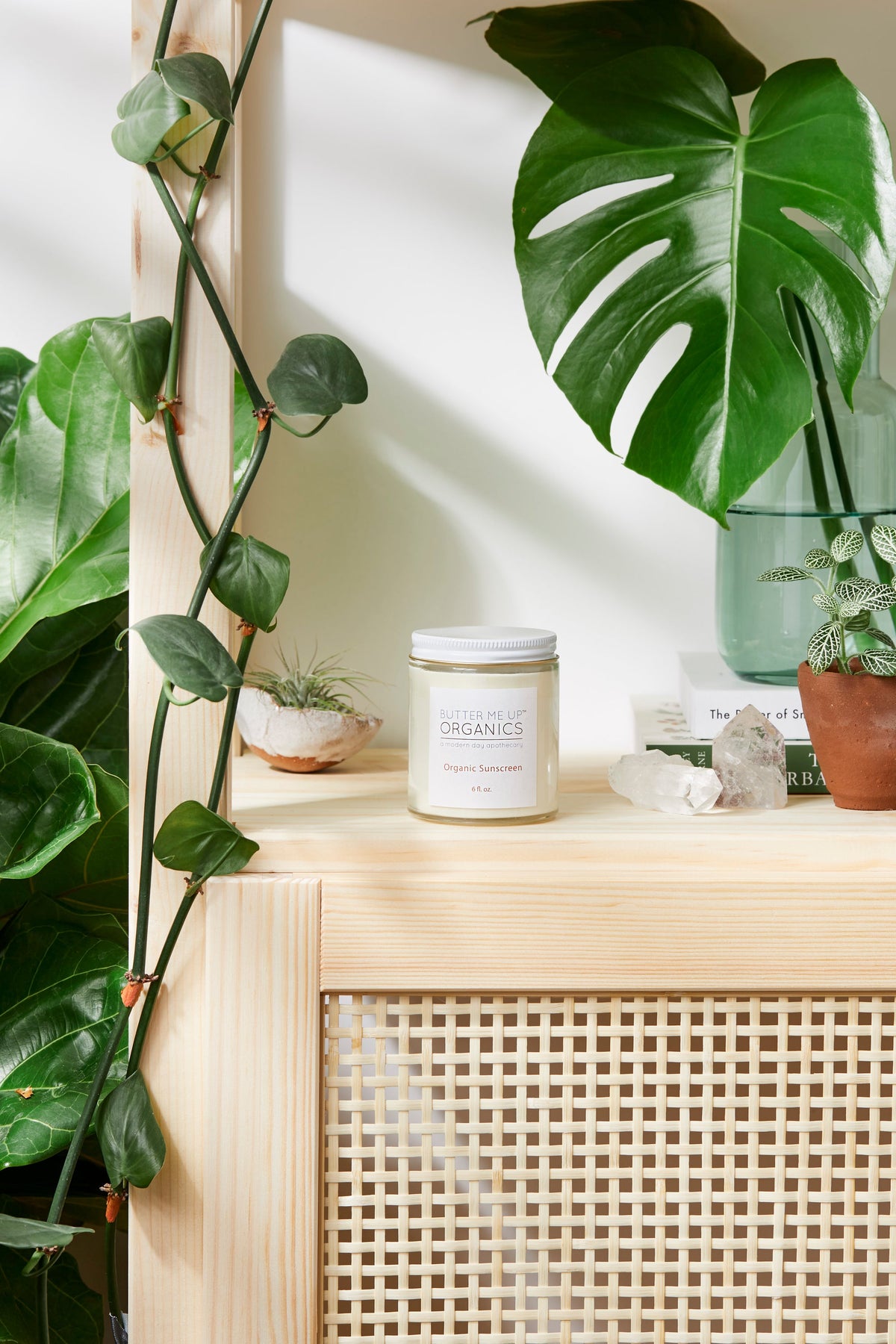Natural Organic Suns Block/ Safe Protection/ Non-Nano Zinc Oxide / by White Smokey
