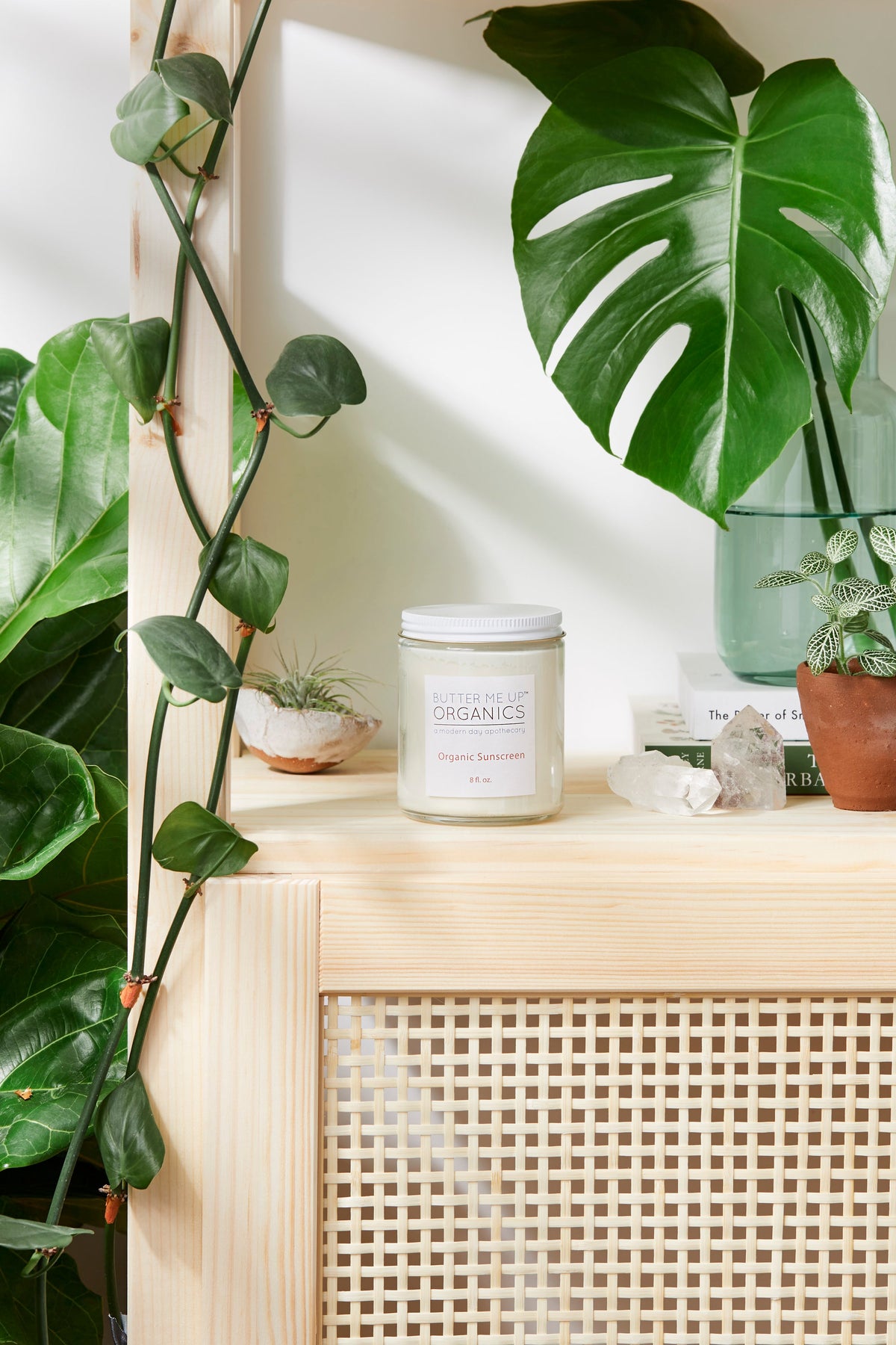 Natural Organic Suns Block/ Safe Protection/ Non-Nano Zinc Oxide / by White Smokey