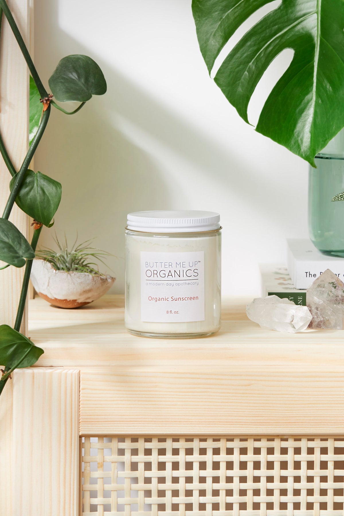 Natural Organic Suns Block/ Safe Protection/ Non-Nano Zinc Oxide / by White Smokey