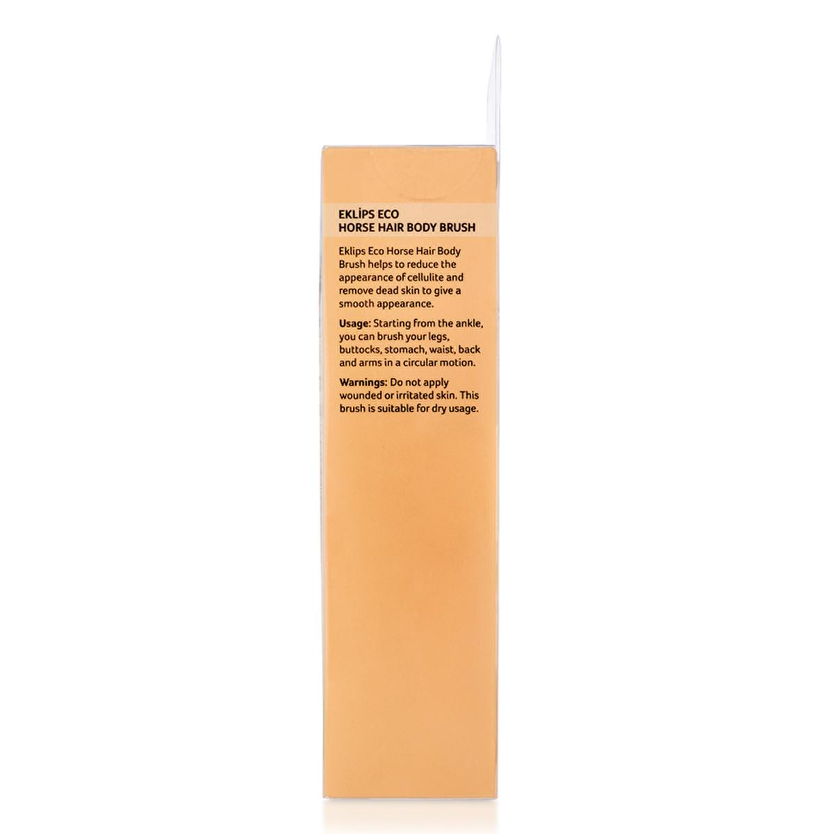 Eklips Eco natural bristle body brush for dry brushing