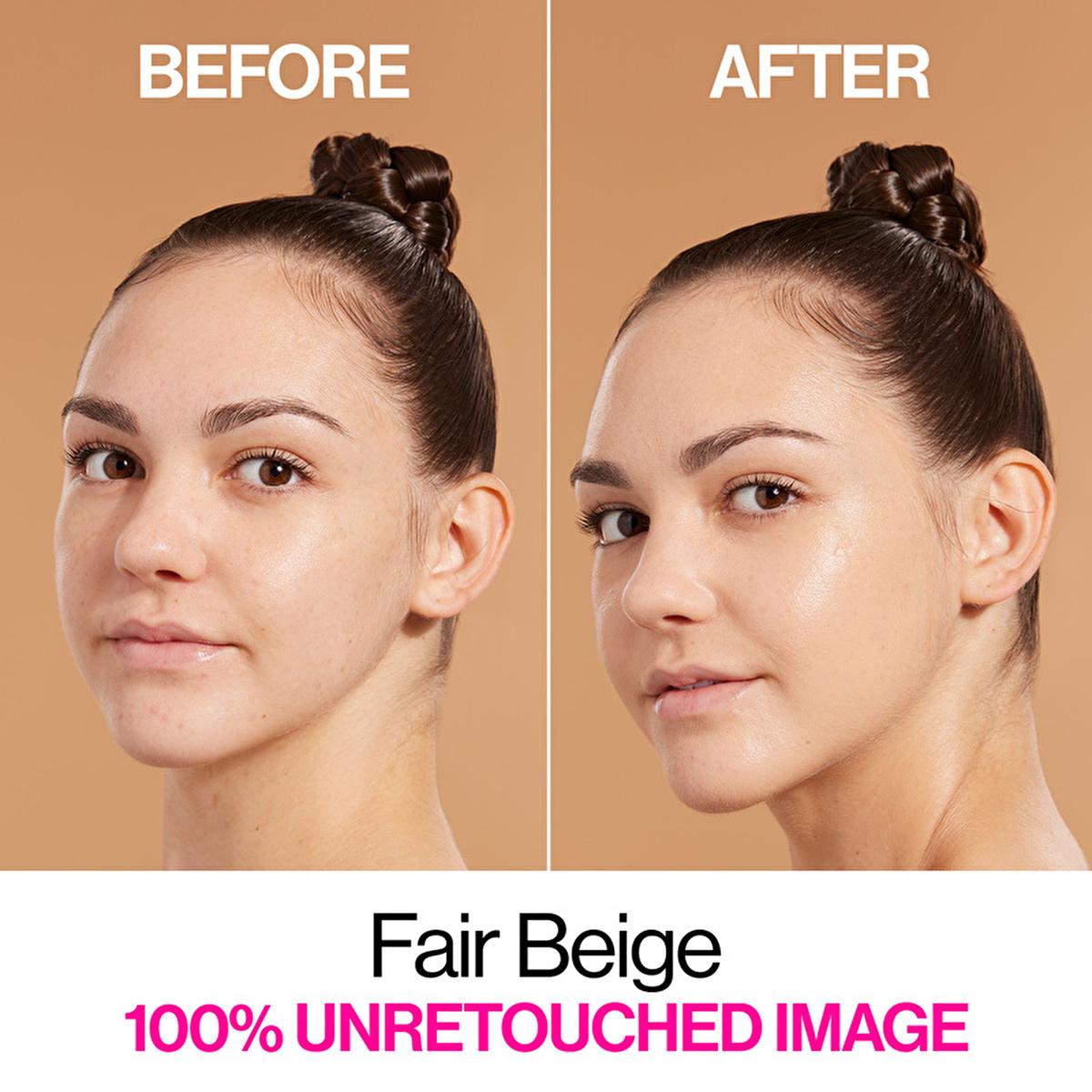 Wet n Wild Niacinamide Skin Tint Foundation: Fair Beige, Lightweight Coverage, Improves Skin Texture, Natural Satin Finish by Beauty Care Bag
