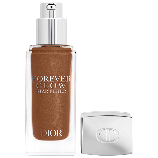 Forever Glow: Star Filter Liquid Illuminator, Enhance Complexion, Smooth & Brighten Skin, Natural Glow Booster, 24H Hydration by Beauty Care Bag