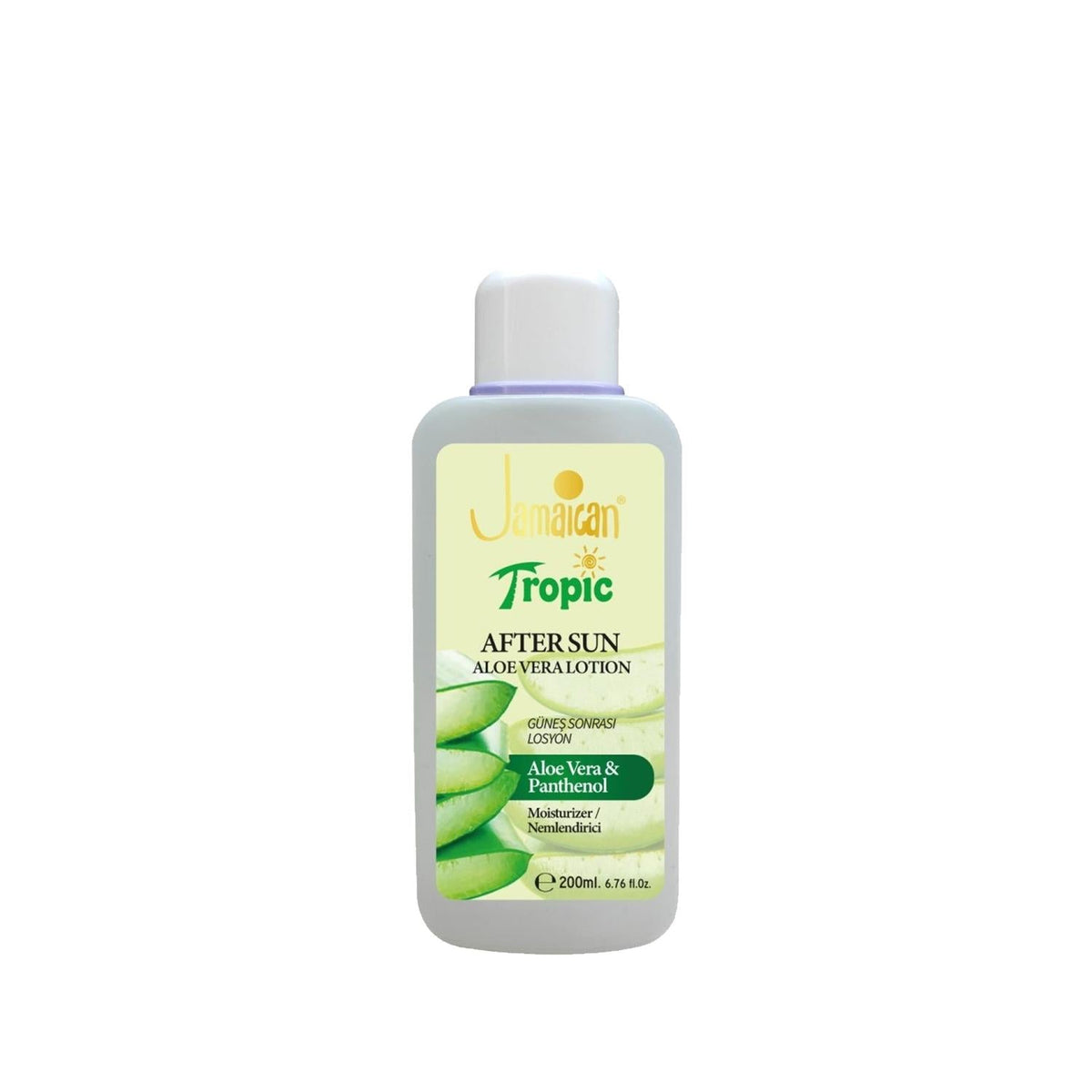Jamaican Tropic Aloe Vera Sunscreen Lotion - Moisturizing Sun Protection with Soothing Aloe Vera - 6.76 fl oz by Beauty Care Bag