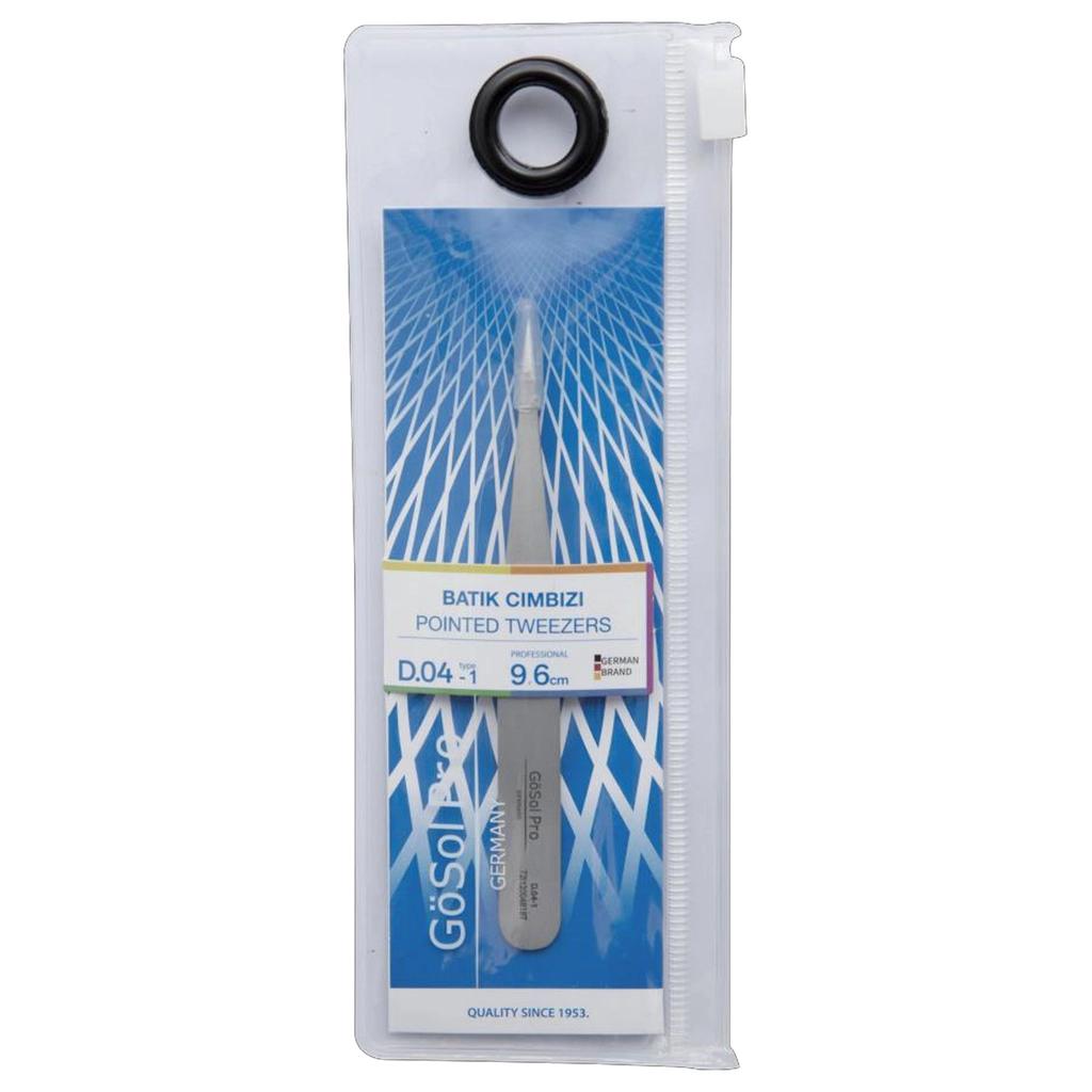 Gosol Ingrown Hair Tweezers for Precision Grooming 9.6cm by Beauty Care Bag