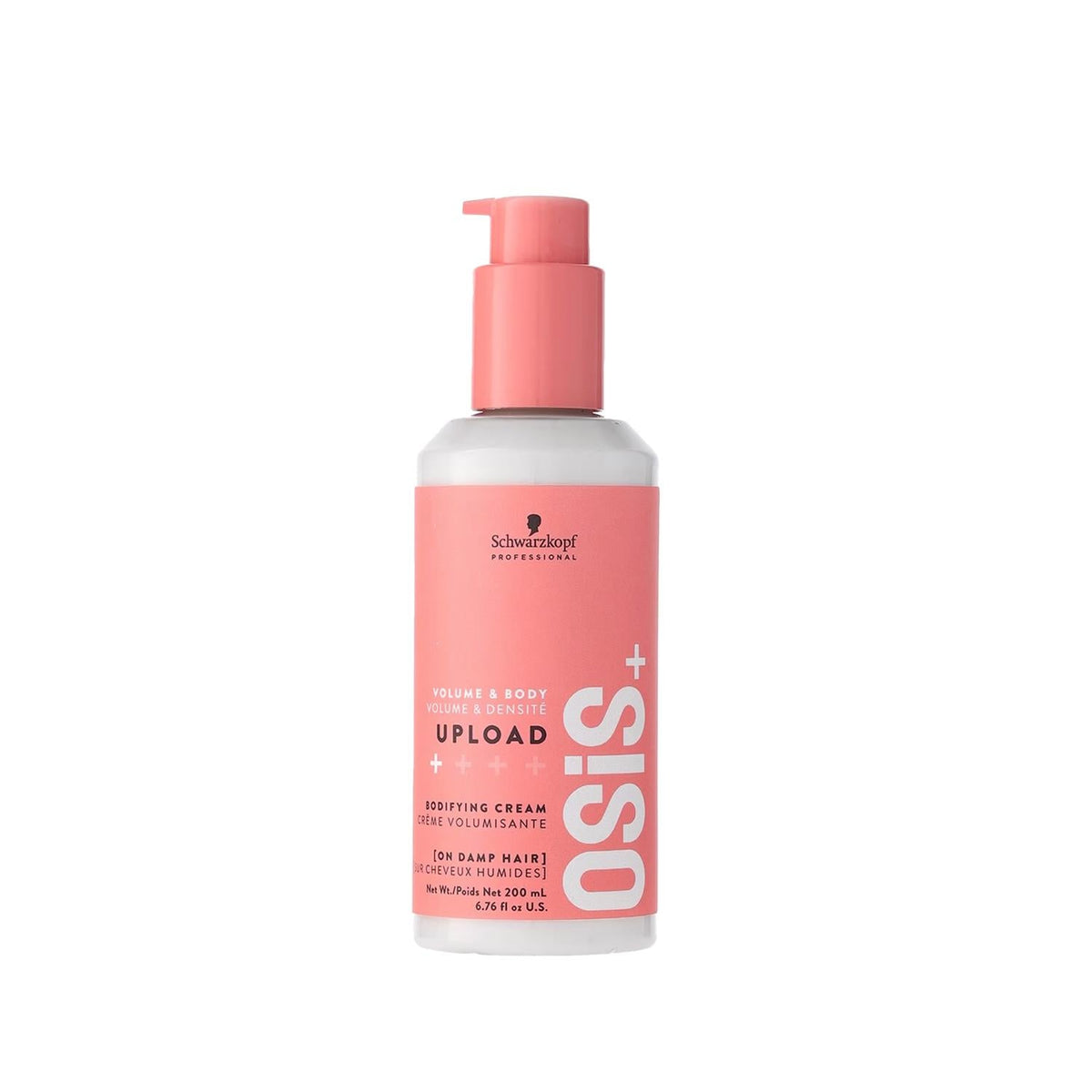 Schwarzkopf Osis+ Upload Bodifying Cream - Volumizing Hair Styling Cream for Fine Hair, 6.76 fl oz by Beauty Care Bag