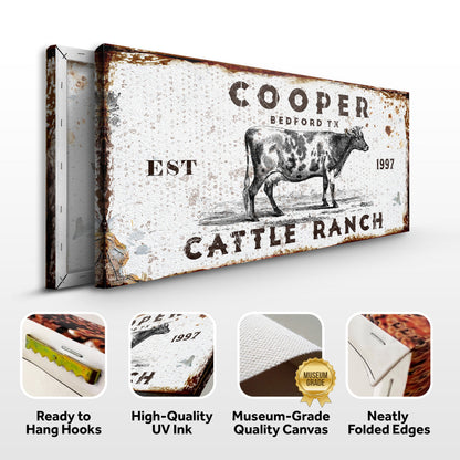 Cattle Ranch Rustic - LP1 by Tailored Canvases