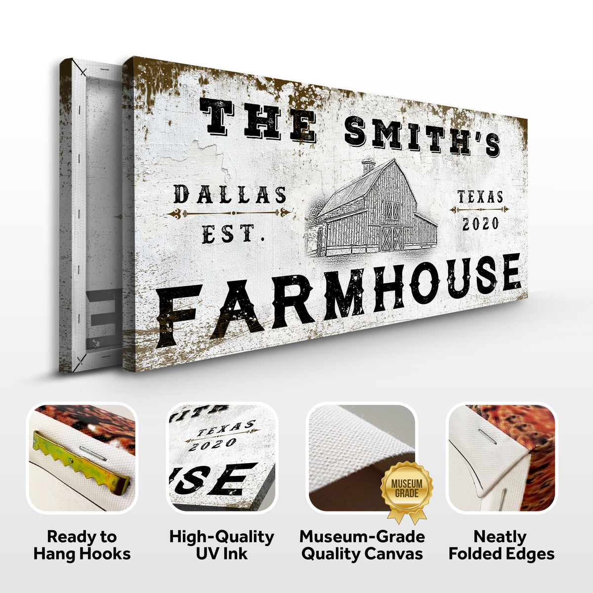 Farmhouse Sign IV by Tailored Canvases