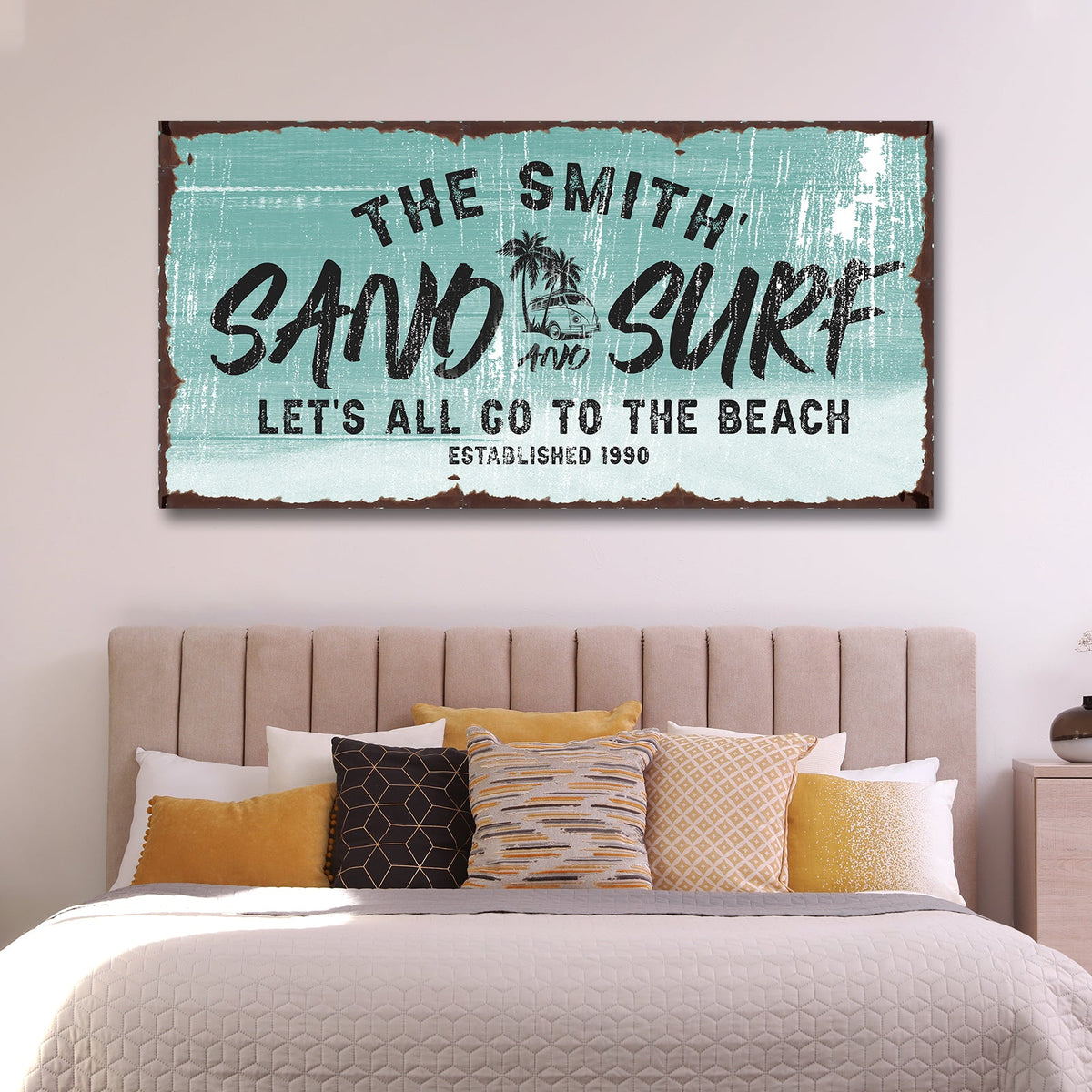 Sand and Surf Sign II by Tailored Canvases