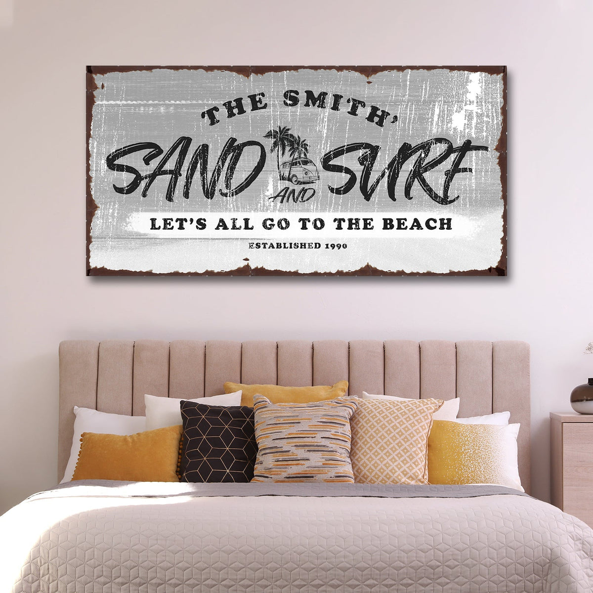 Sand and Surf Sign VI by Tailored Canvases