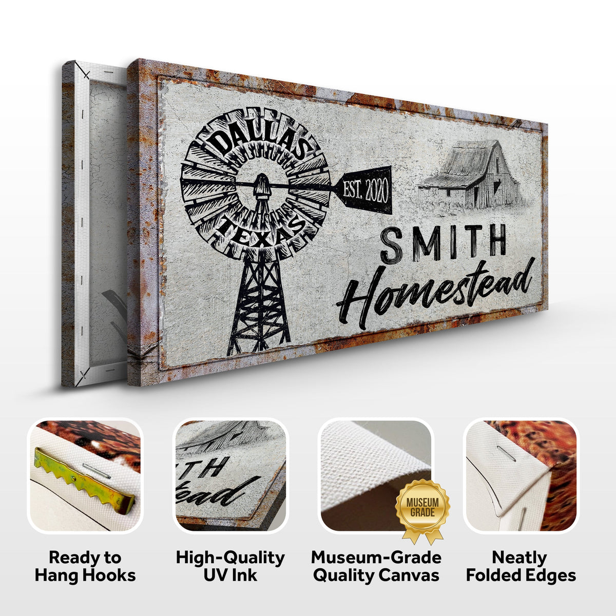 Homestead Sign II by Tailored Canvases