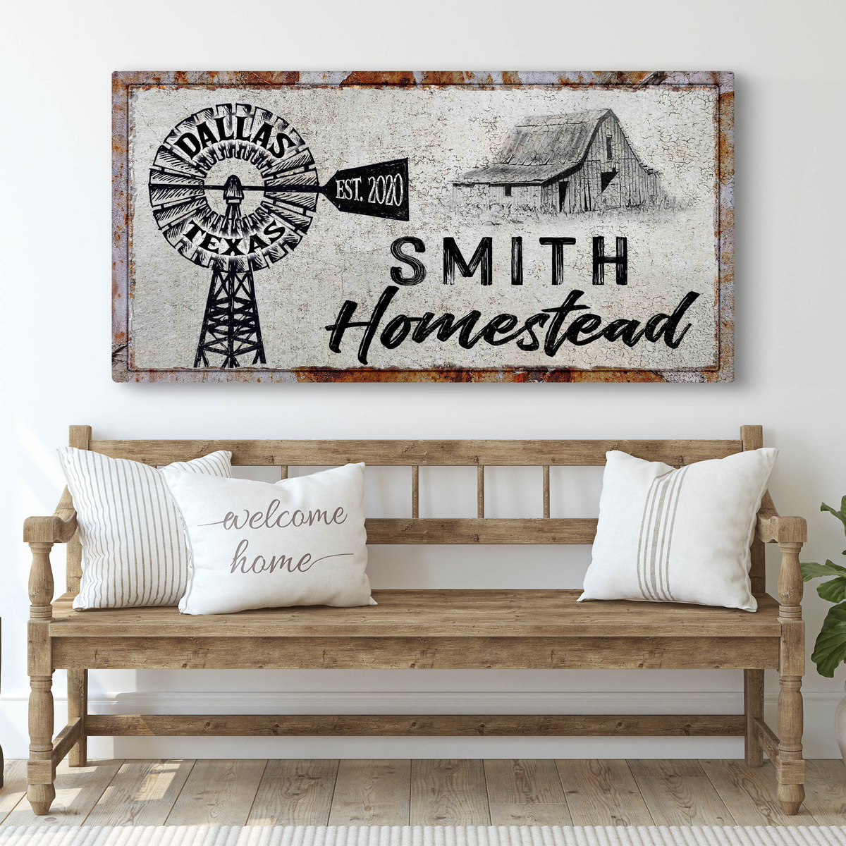 Homestead Sign II by Tailored Canvases