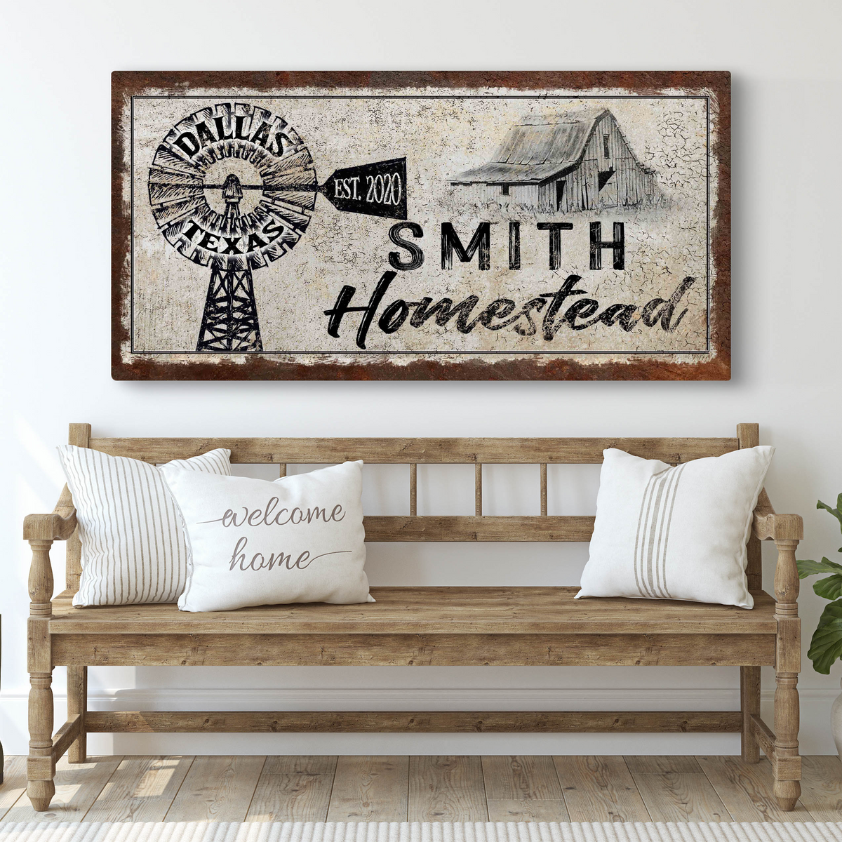 Homestead Sign II by Tailored Canvases