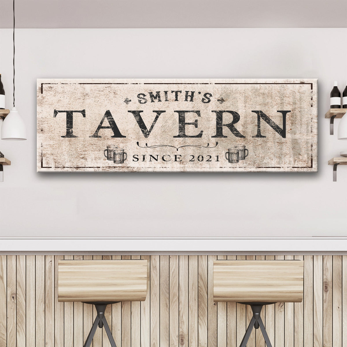 Family Tavern Sign by Tailored Canvases