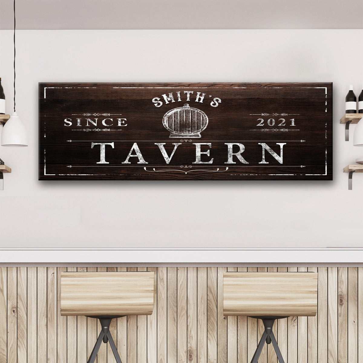 Family Tavern Sign by Tailored Canvases