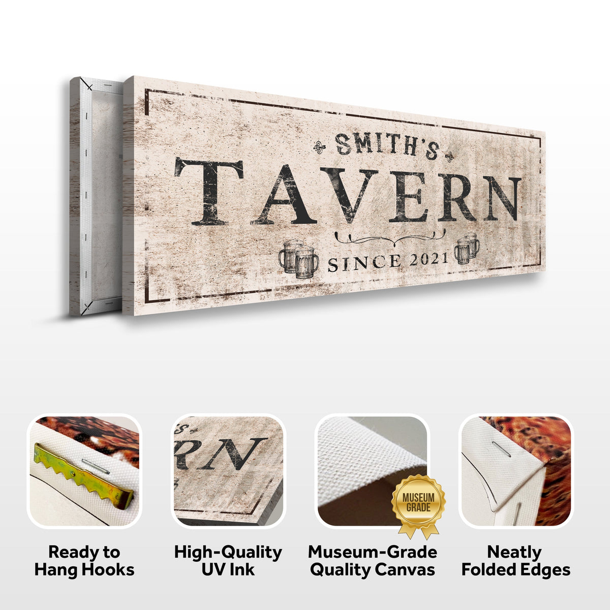 Family Tavern Sign by Tailored Canvases