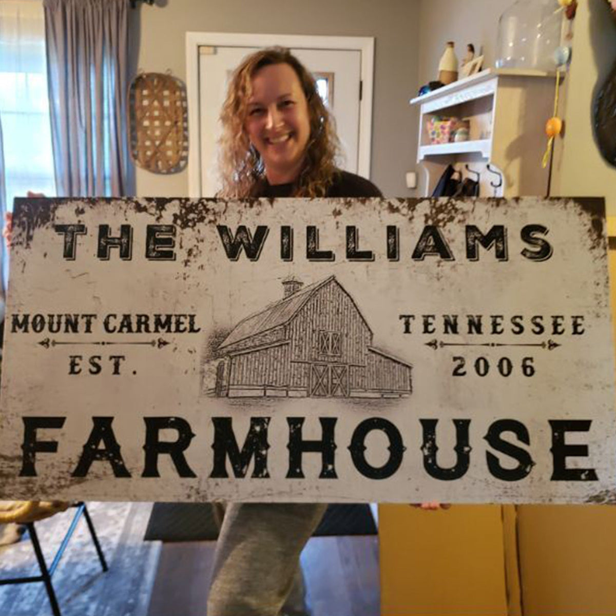 Farmhouse Sign IV by Tailored Canvases