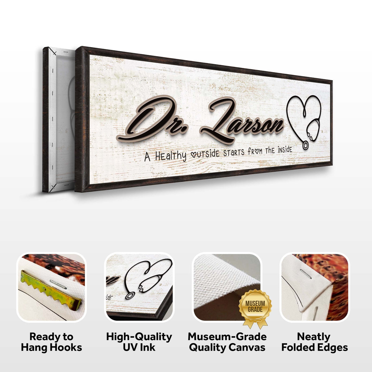 Doctor Name Sign by Tailored Canvases