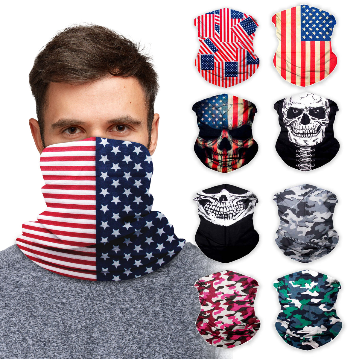 Festival Neck Gaiter (9 Pack) by SoJourner