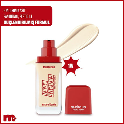 Maruderm Make Up Your Shades Foundation 1W 30ml by Beauty Care Bag