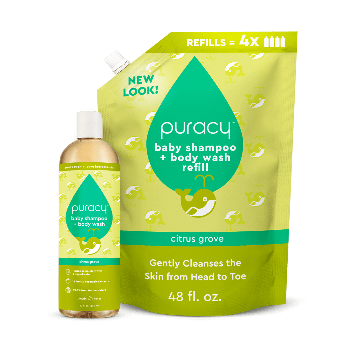 Tear-free baby shampoo and body wash – view 9