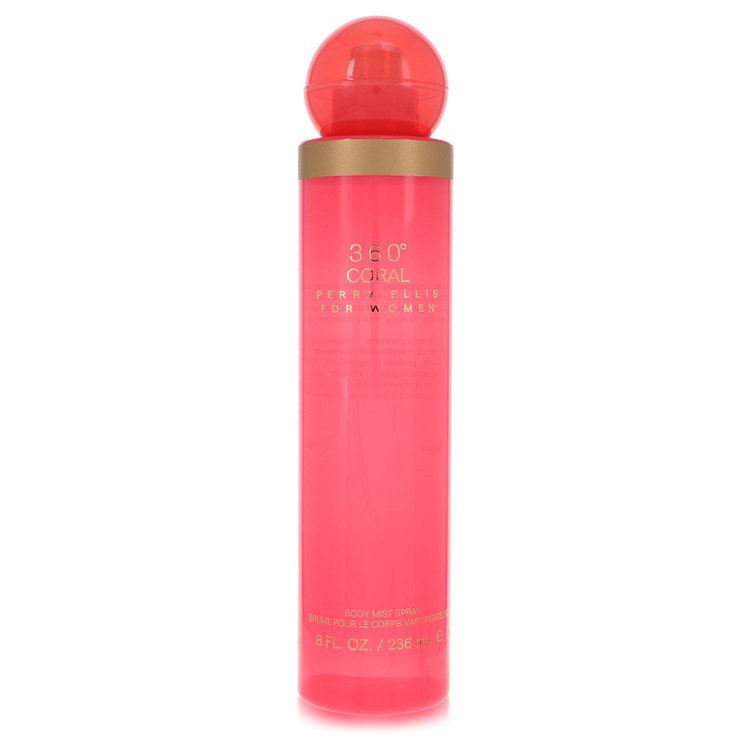 Perry Ellis 360 Coral by Perry Ellis Body Mist 8 oz for Women by Avera Group