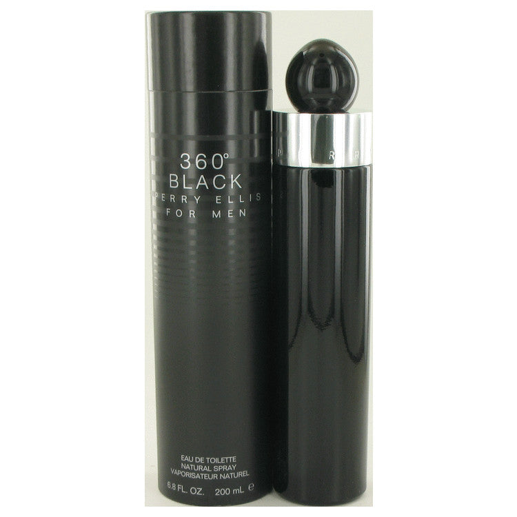 Perry Ellis 360 Black by Perry Ellis Eau De Toilette Spray 6.8 oz for Men by Avera Group