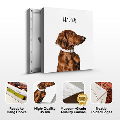 Pet Canvas Sign by Tailored Canvases