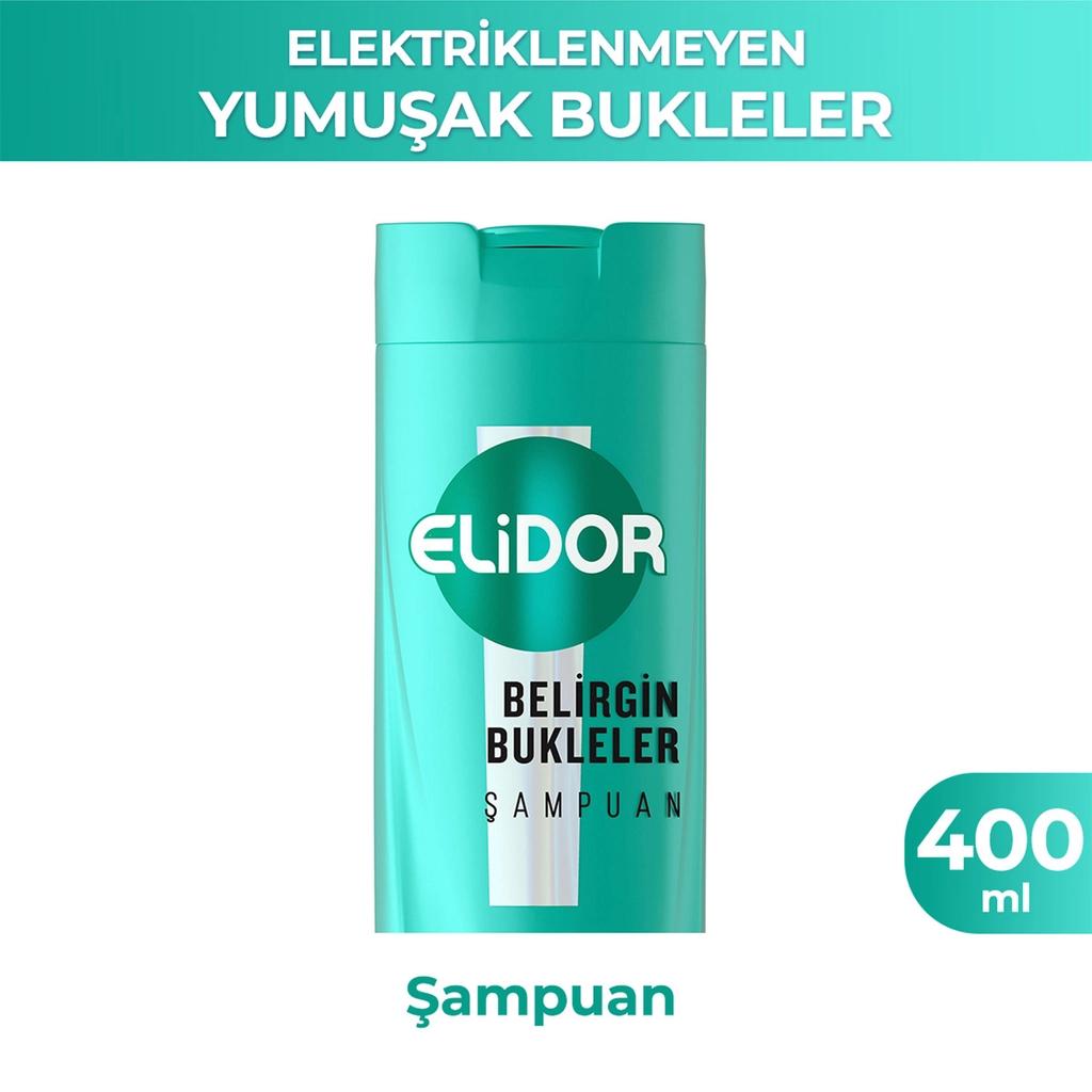Elidor Belirgin Bukleler Shampoo 400 ml by Beauty Care Bag