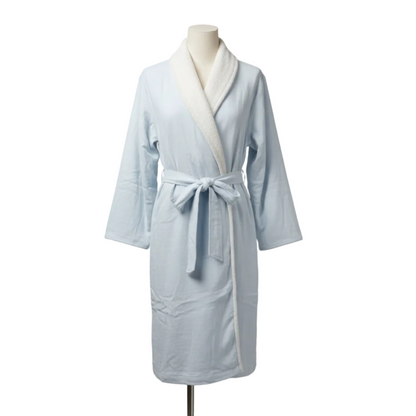 Soluna – Double-Side Muslin/Terry Shawl Robe by Pure Fiber