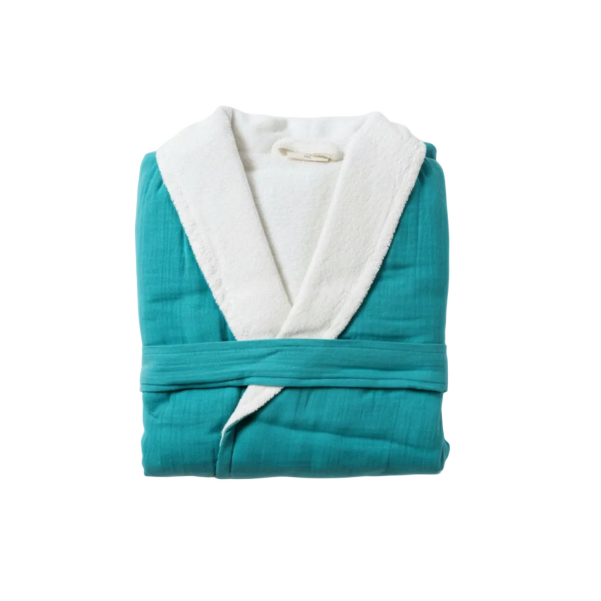 Soluna – Double-Side Muslin/Terry Shawl Robe by Pure Fiber