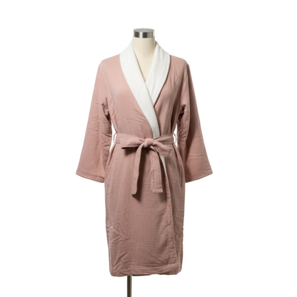 Soluna – Double-Side Muslin/Terry Shawl Robe by Pure Fiber