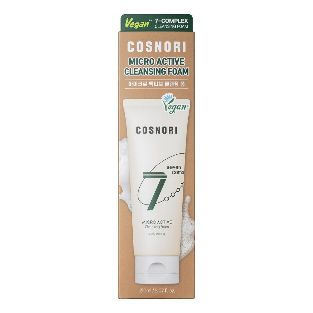 Cosnori Micro Active Cleansing Foam for Deep Purifying 150ml by Beauty Care Bag