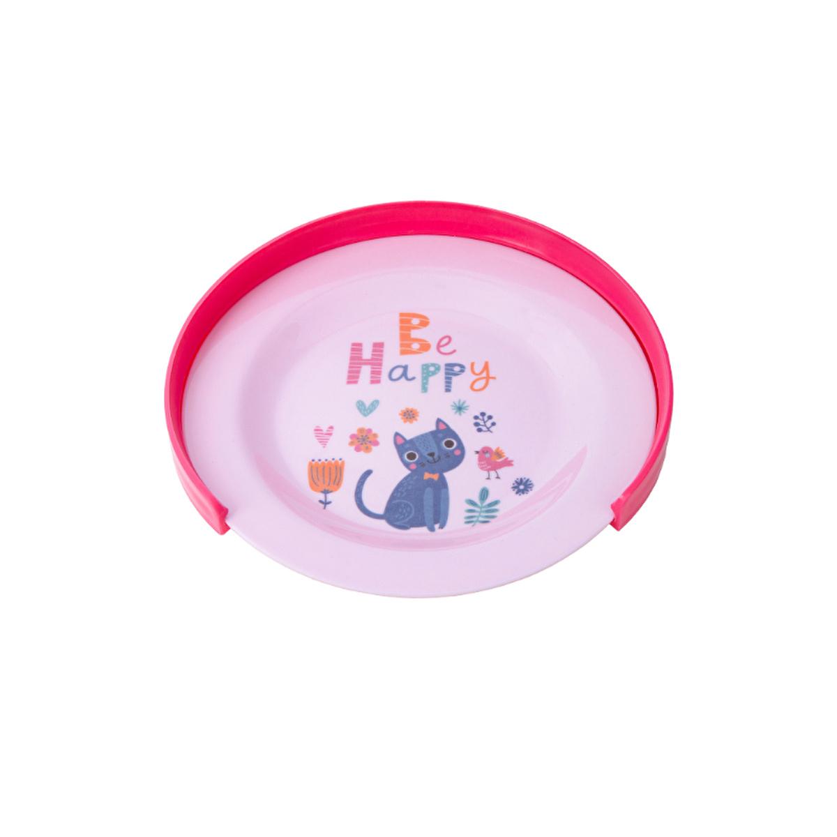 Mycey Vacuum Suction Plate MC277160 - Anti-Spill Childrens Dining Solution by Beauty Care Bag