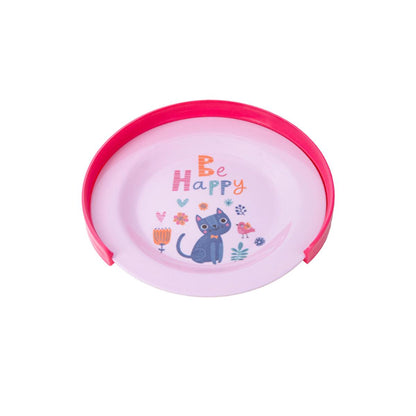 Mycey Vacuum Suction Plate MC277160 - Anti-Spill Childrens Dining Solution by Beauty Care Bag