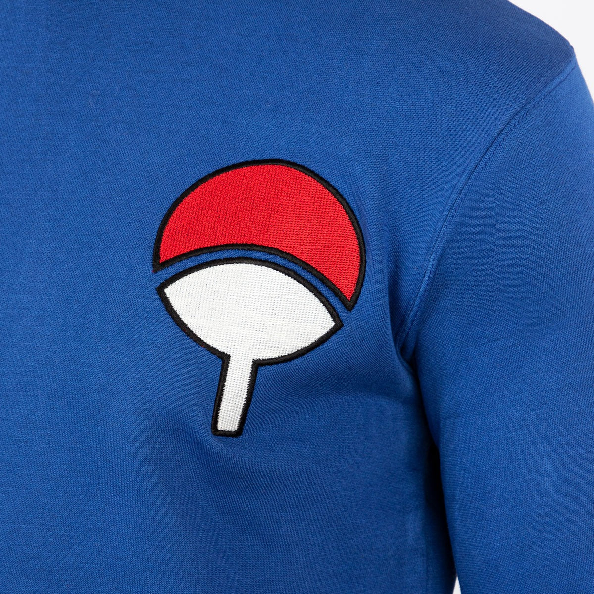 Uchiha anime fleece hoodie – view 3