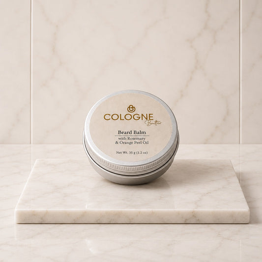 Beard Balm w/ Rosemary & Orange Peel Oil by CB
