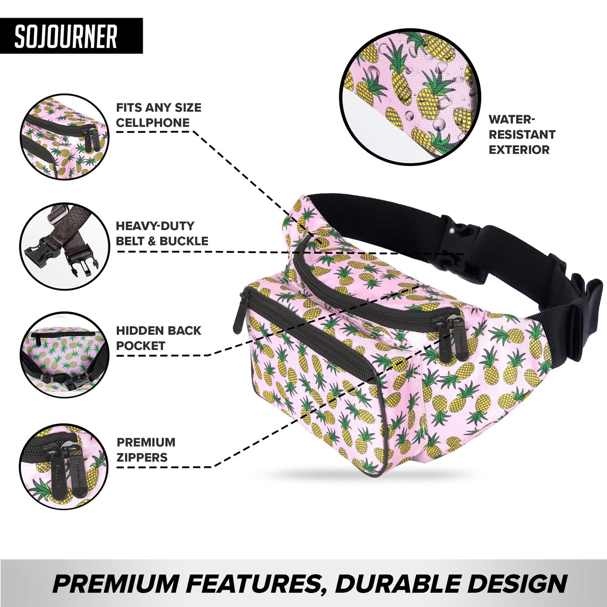 Fanny Pack (Solids) by SoJourner