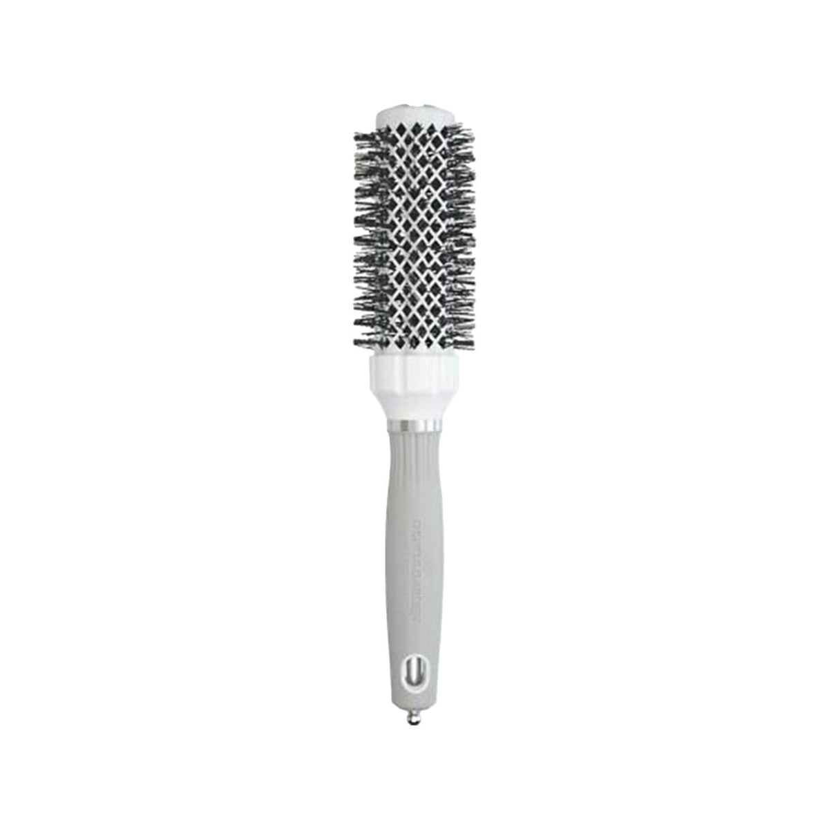 Olivia Garden Expert Blowout Grip Wavy Bristles Hair Brush 35mm - Professional Styling Tool for Wavy/Curly Hair by Beauty Care Bag