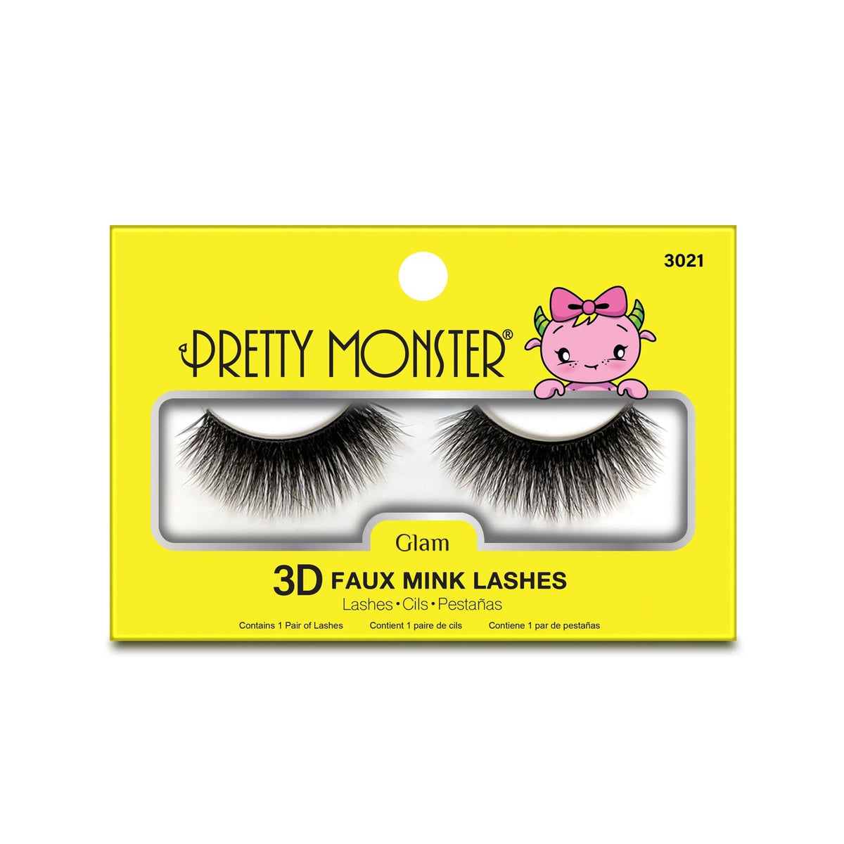 Pretty Monster Glam 3D Faux Mink Lashes by Avera Group